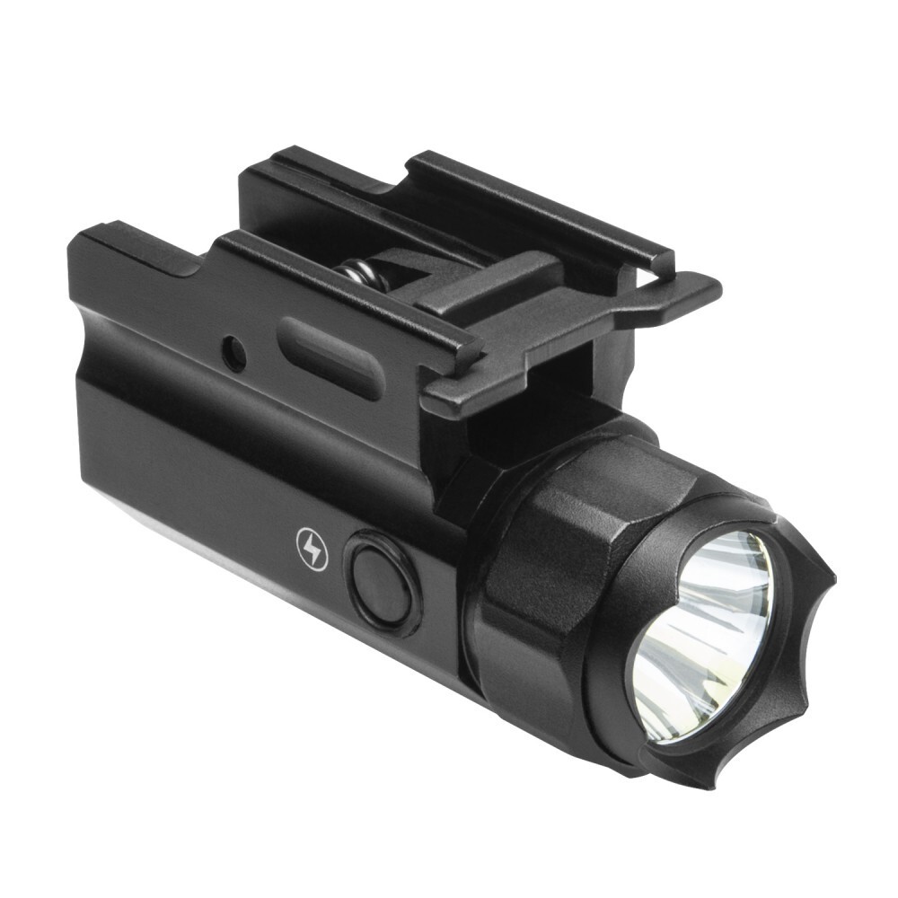 NcStar LED Tactical QD Flashlight Fits GLOCK 17 21 22 31 37 47 9mm .40 Pistol
