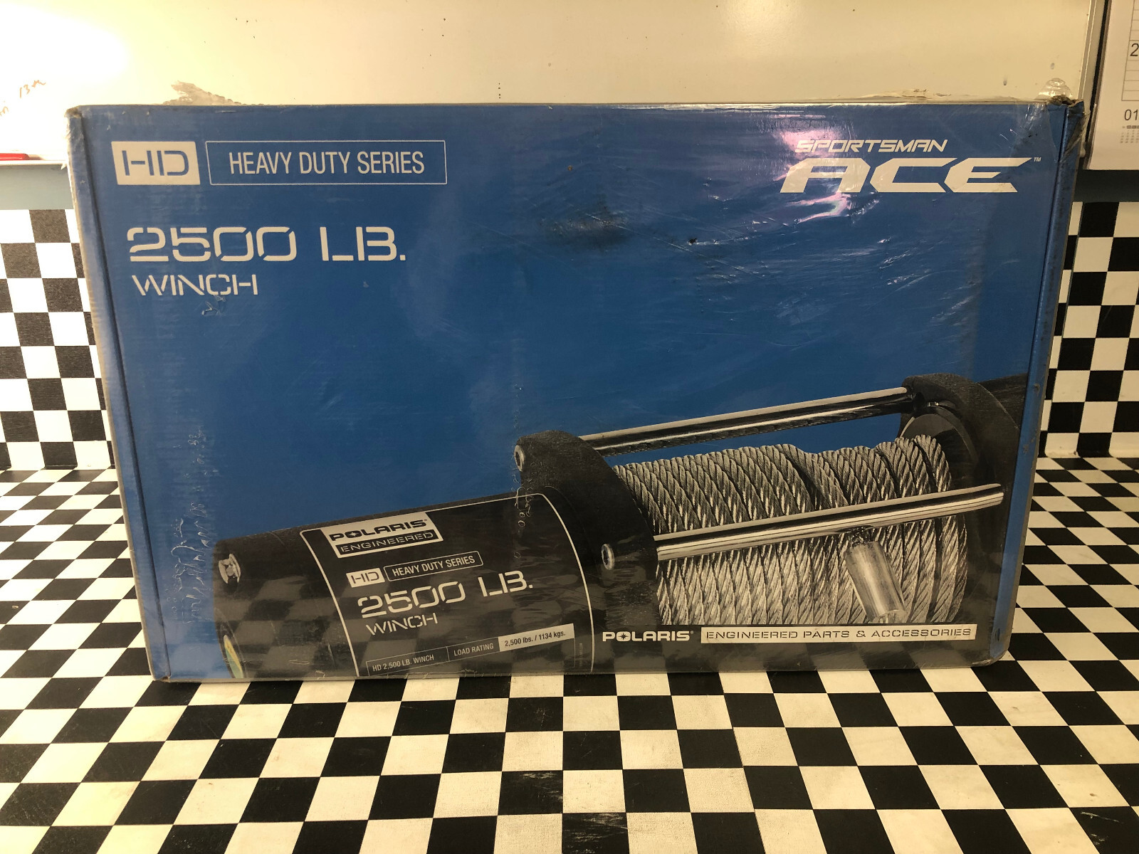 2014-2017 Polaris Sportsman ACE 500 570 900 OEM 2500 lb Steel ABW K-Winch emp