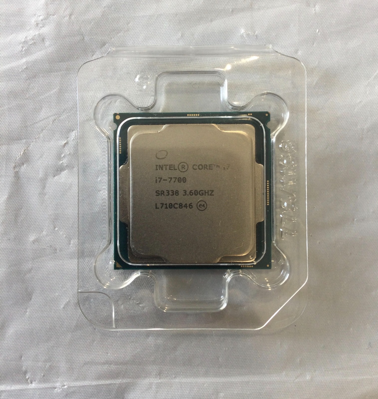 Intel Core I7-7700 3.60 GHz Quad Core (SR338)