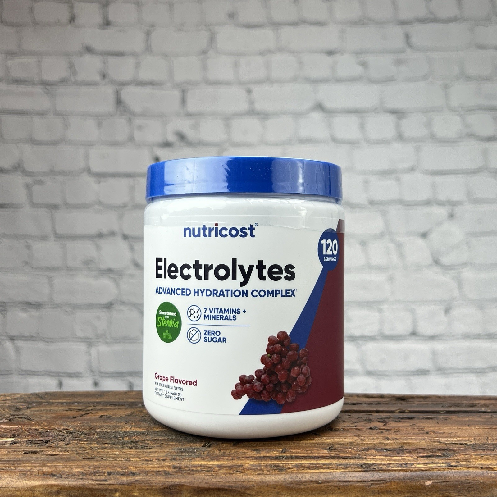 Nutricost Electrolyte Complex Drink Mix Powder (Grape) 1lb Tub