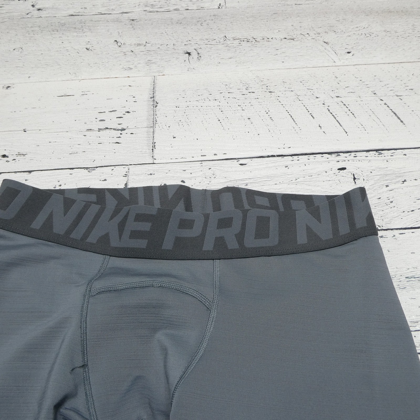 Nike Pro Dri-Fit Compression Pants Mens Medium Gray Training Leggings Athletic