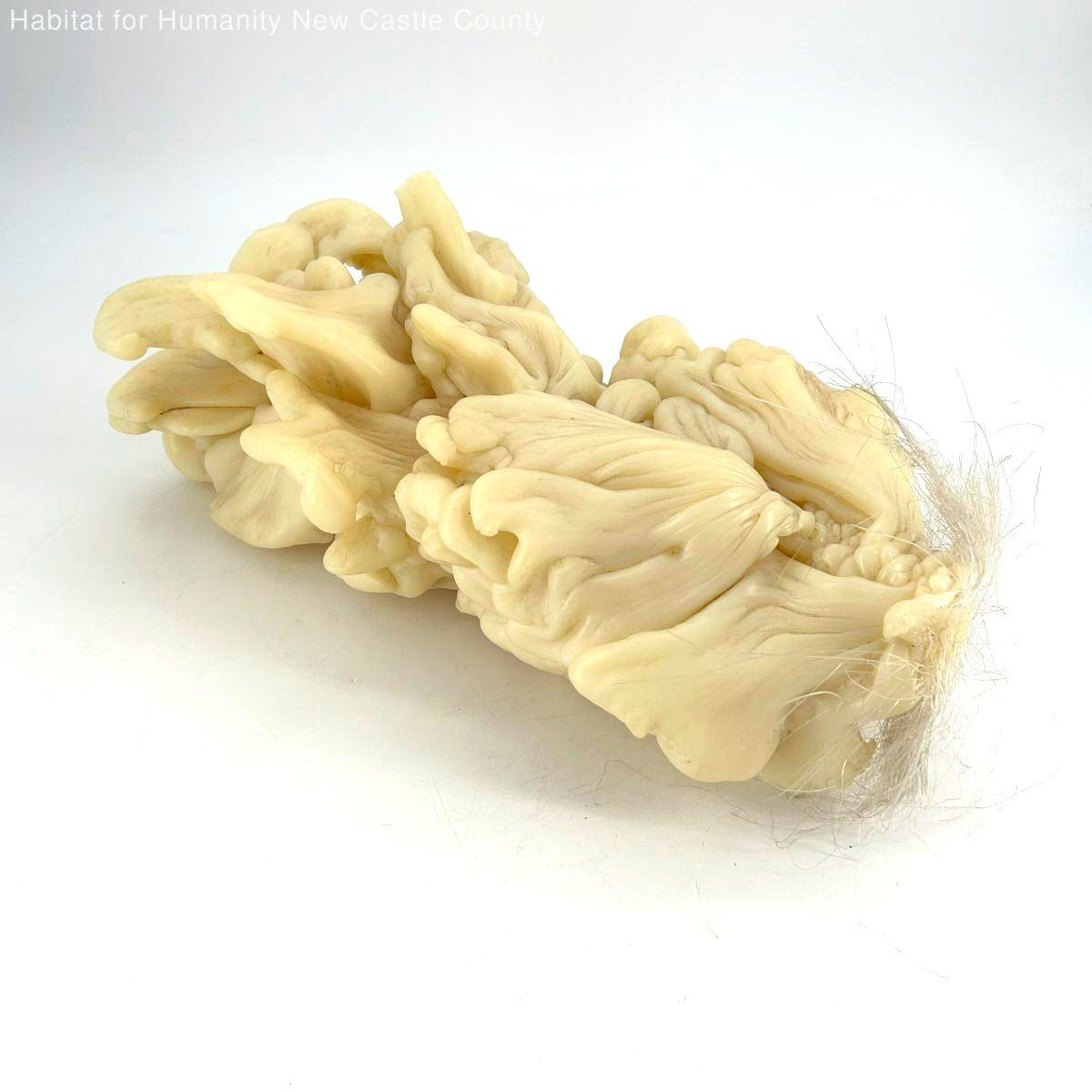 Mass Of Nylon Manufacturing Production Waste Sculpture 15"