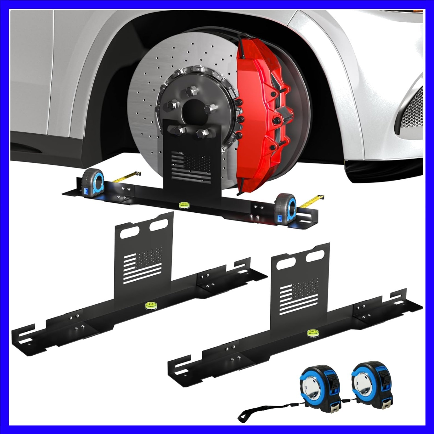 Complete Heavy-Duty Wheel Alignment Kit – Fits Cars, Trucks, Jeeps, and Trailers