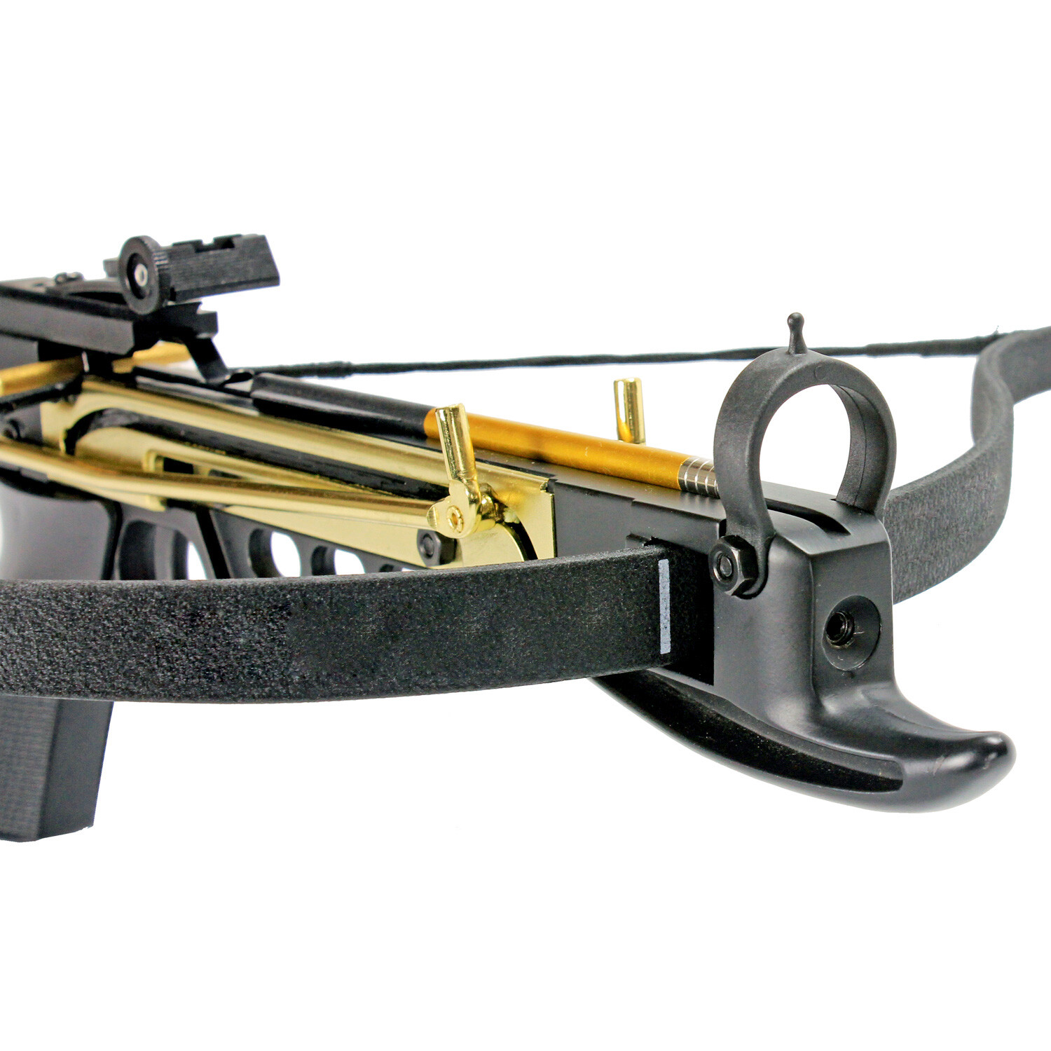 KingsArchery Crossbow Self-Cocking 80 LBS with Hunting Scope 60 Plastic Arrow