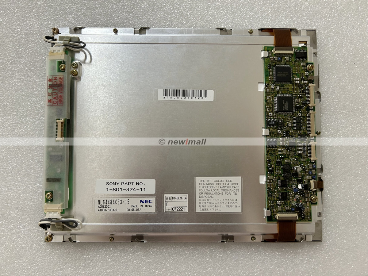 10.4" inch NL6448AC33-15 LCD Screen Display Panel for NEC 90 Days Warranty