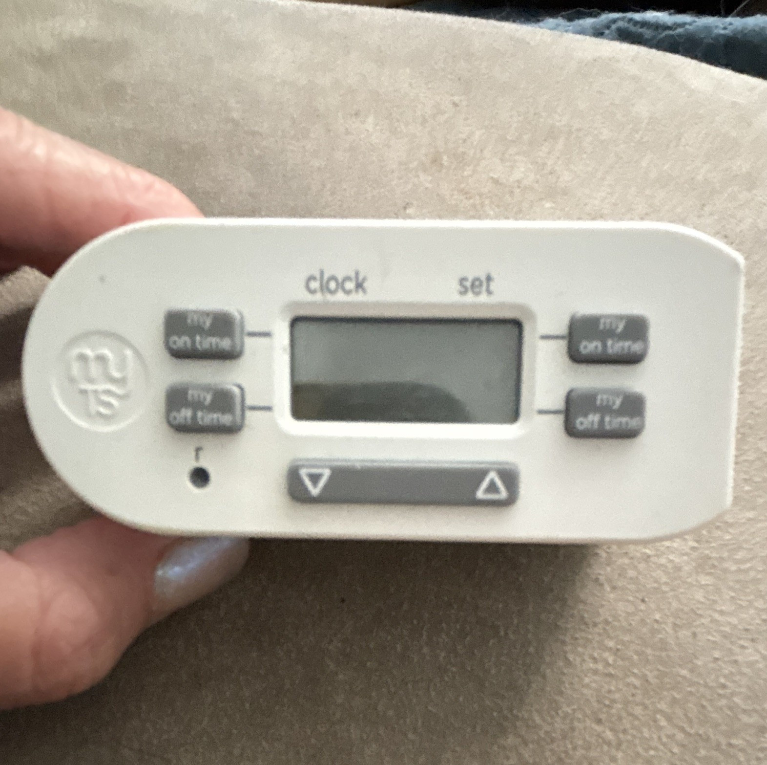 MTS Programmable Plug-In Timer 15A 125V 1 Outlet Indoor White MTS5002