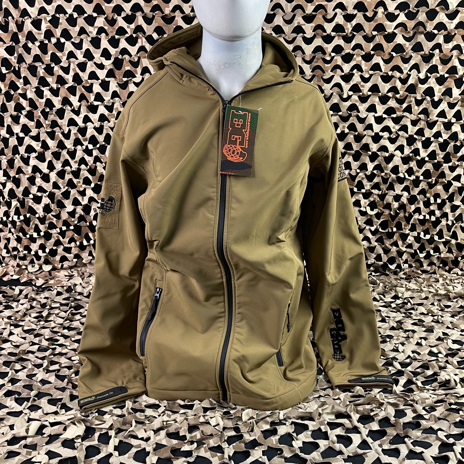 NEW Enola Gaye TechTwo Jacket - Tan - XX-Large