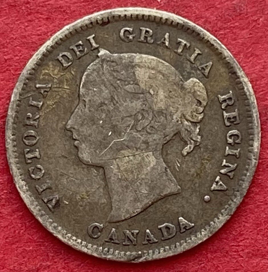 1888 Canada 5 Cents - Fine - Lot#8015