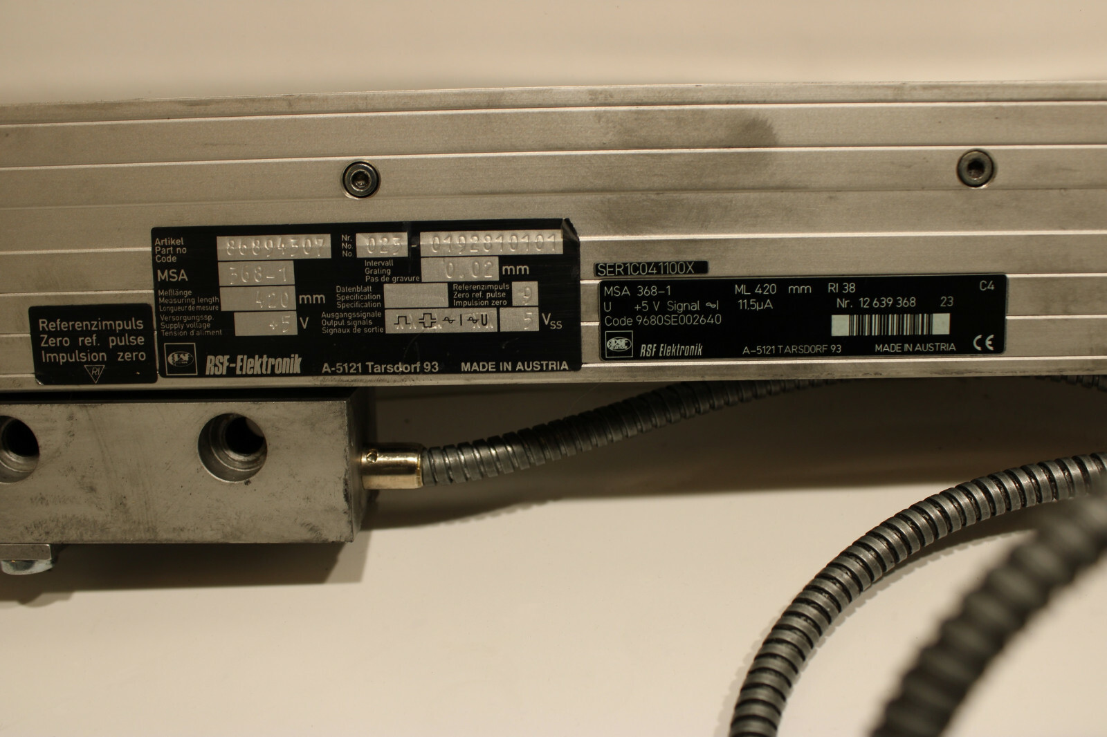 RSF Elektronik MSA 368-1 Linear Encoder 86894307