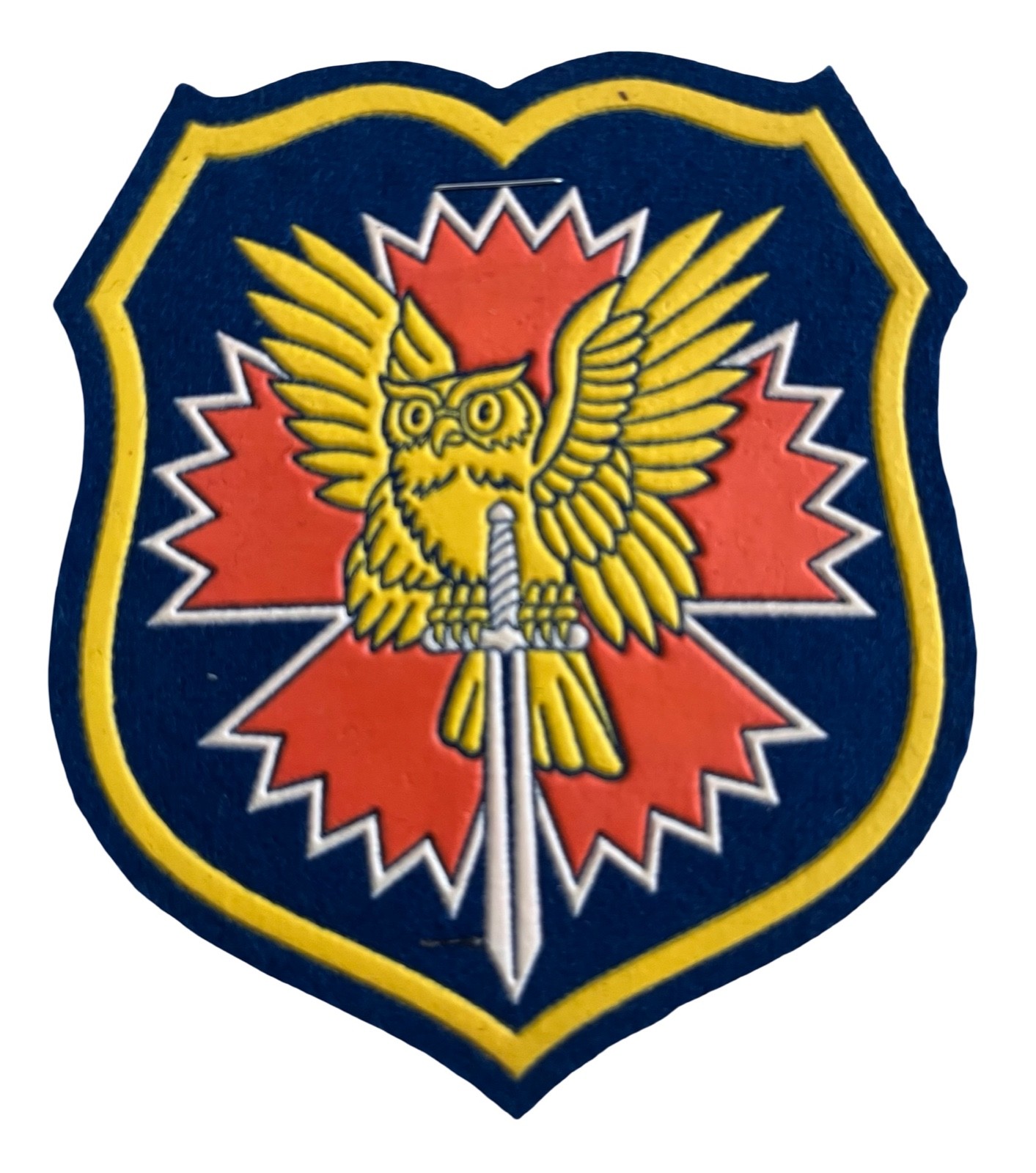 Russian Armed Forces GRU Main Intelligence Owl Patch 3.5" x 4" NEW