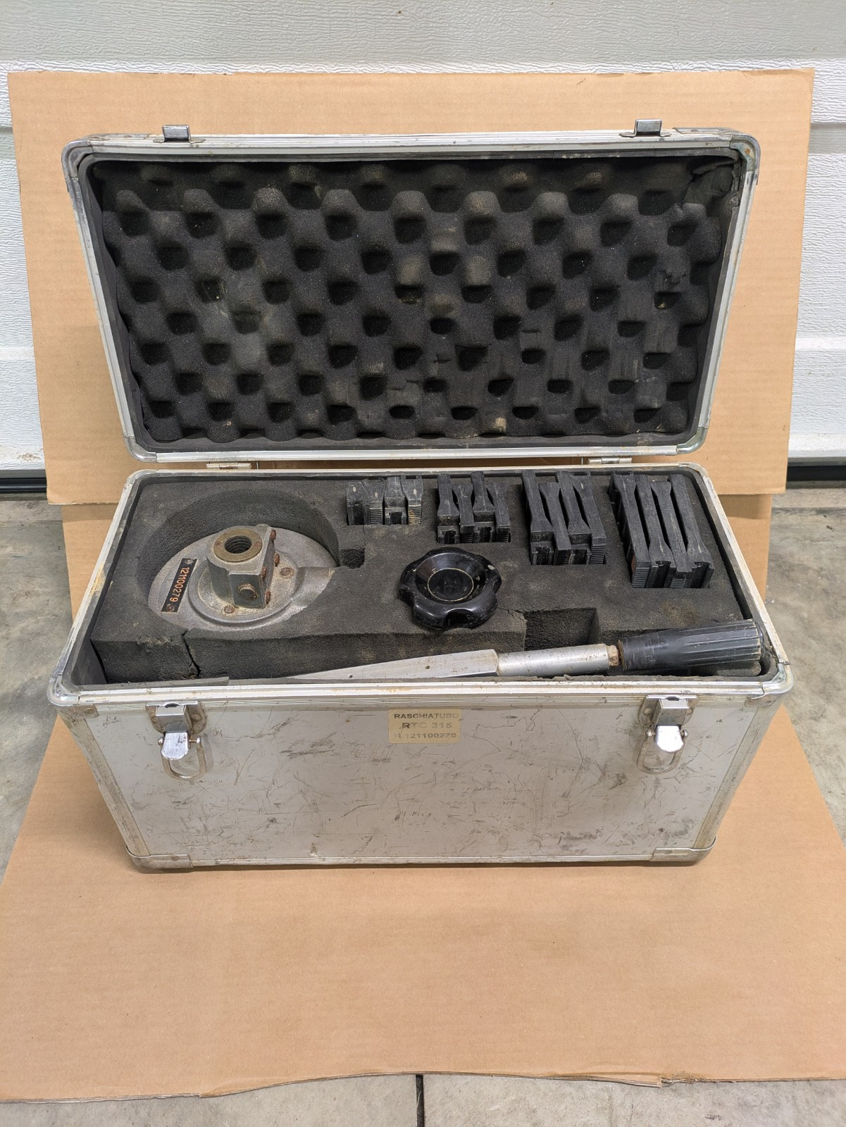 RITMO RTC 315 Rotary Pipe Scraper Peeler (3" - 12" Pipe) IPS Electrofusion