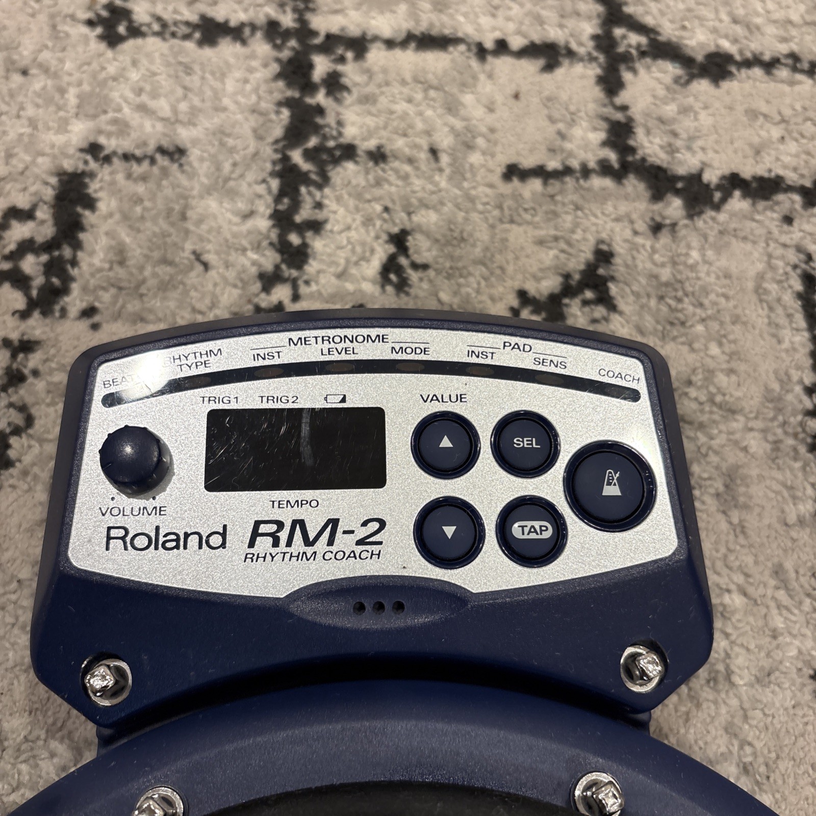 Roland RM-2 Rhythm Coach Electronic Drum Practice Pad