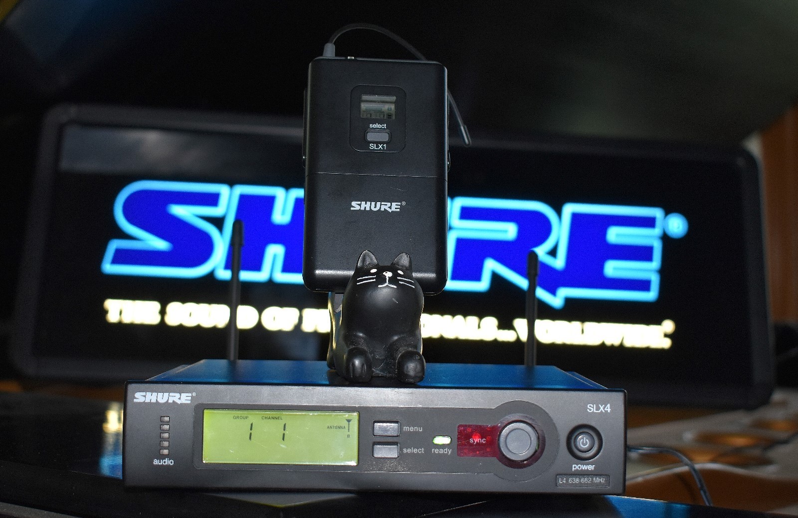 Shure SLX14 UHF Wireless Body Pack System SLX1 SLX4