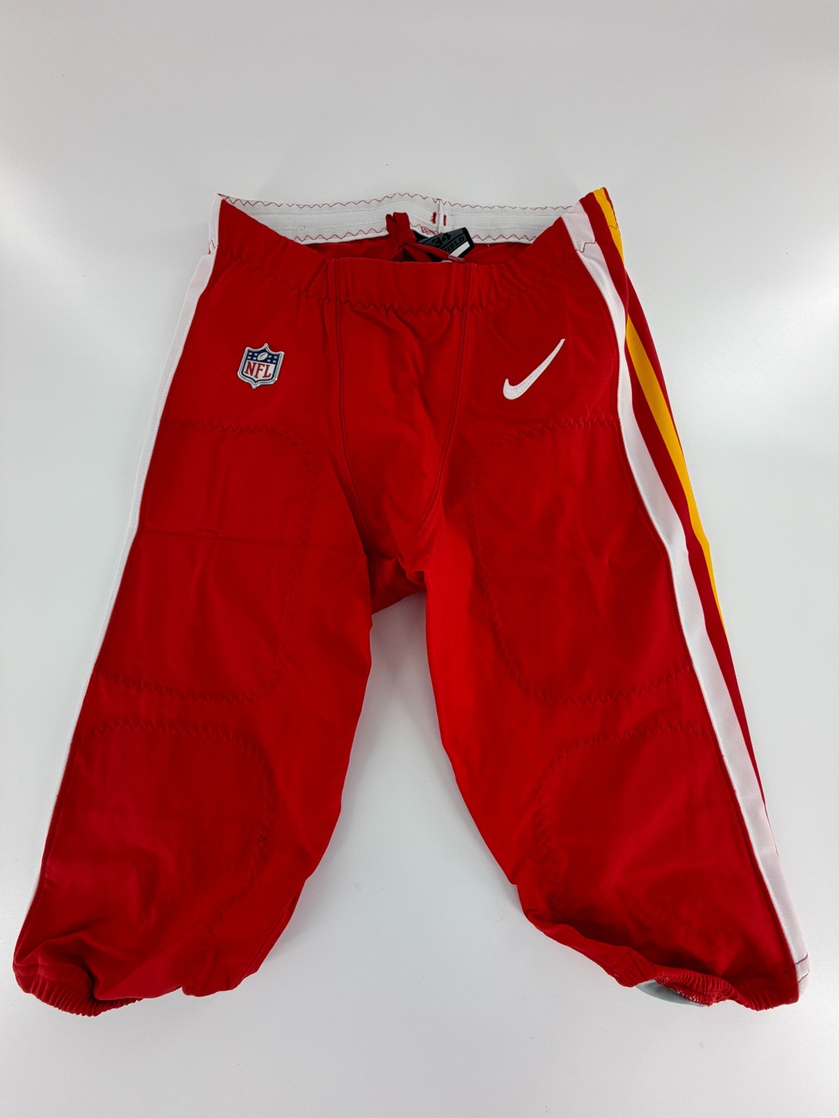 Nike NFL Kansas City Chiefs Team Issued Football Pants Mens Size 34 Red 2021