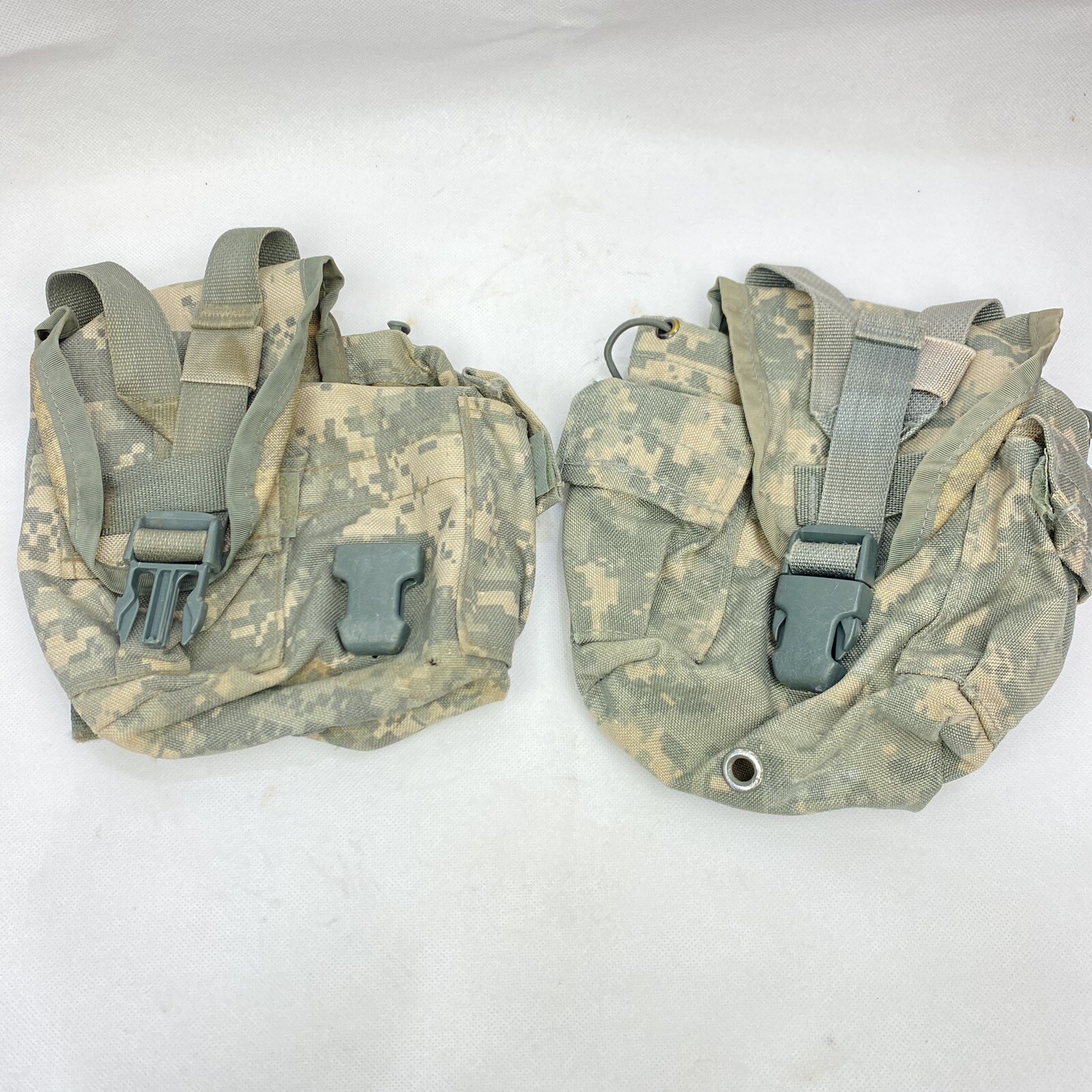 2pcs US Military Surplus USGI 1-Quart Canteen Pouch Army Digital ACU UCP MOLLE
