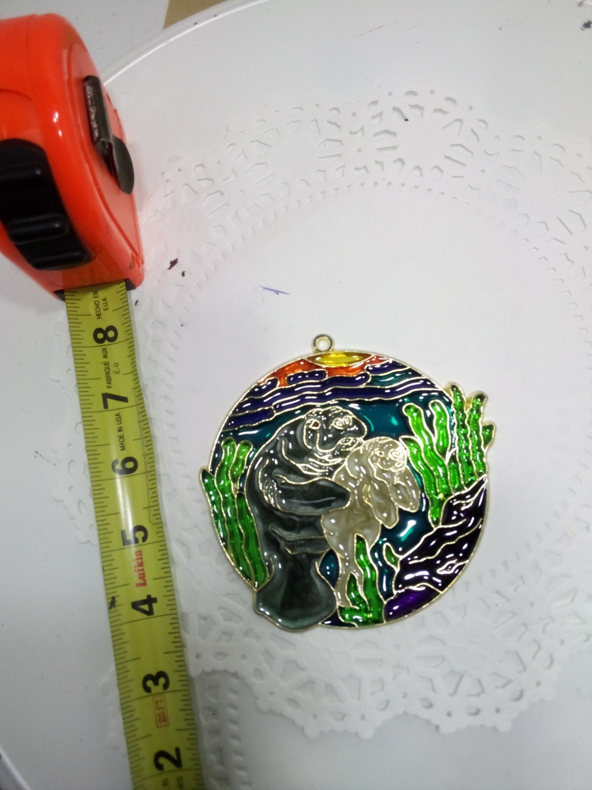 suncatcher Manatee  multi colored