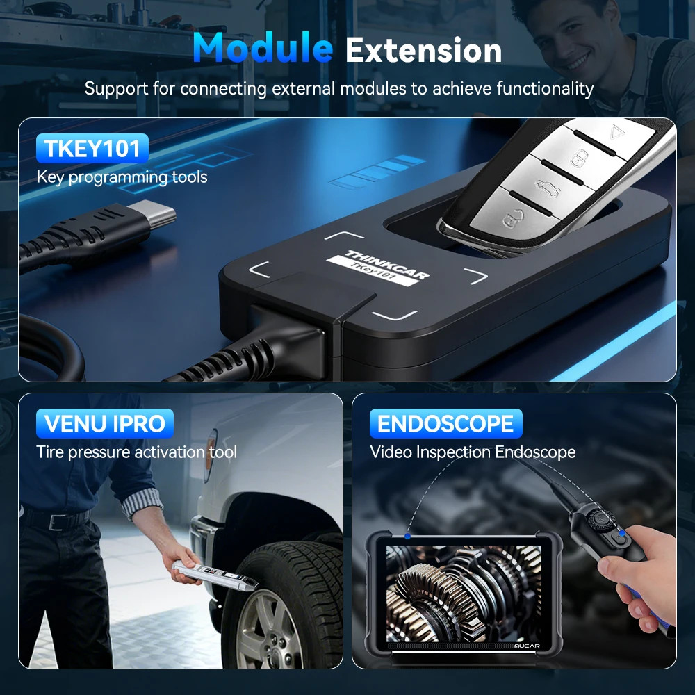 MUCAR 892BT Pro KEY TPMS Programming Tool J2534 Topology Mapping Bidirectional
