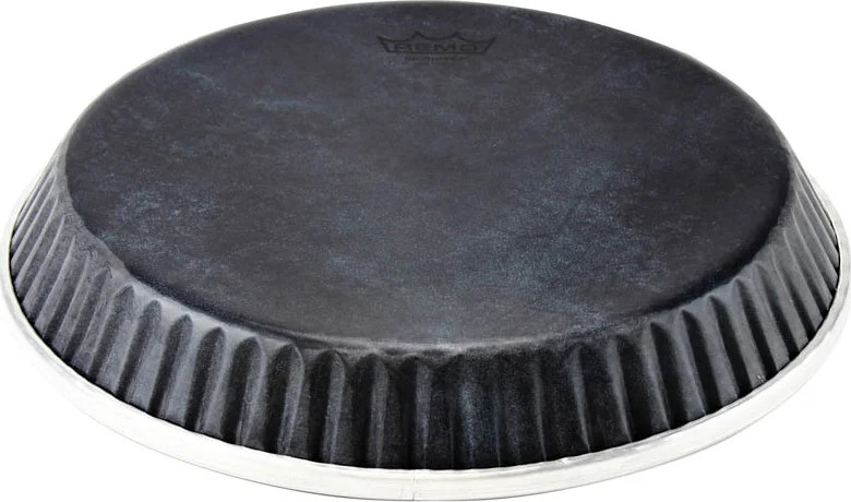 Conga Drumhead, Symmetry, 11.75 D4, Skyndeep, 'black Calfskin' Graphic