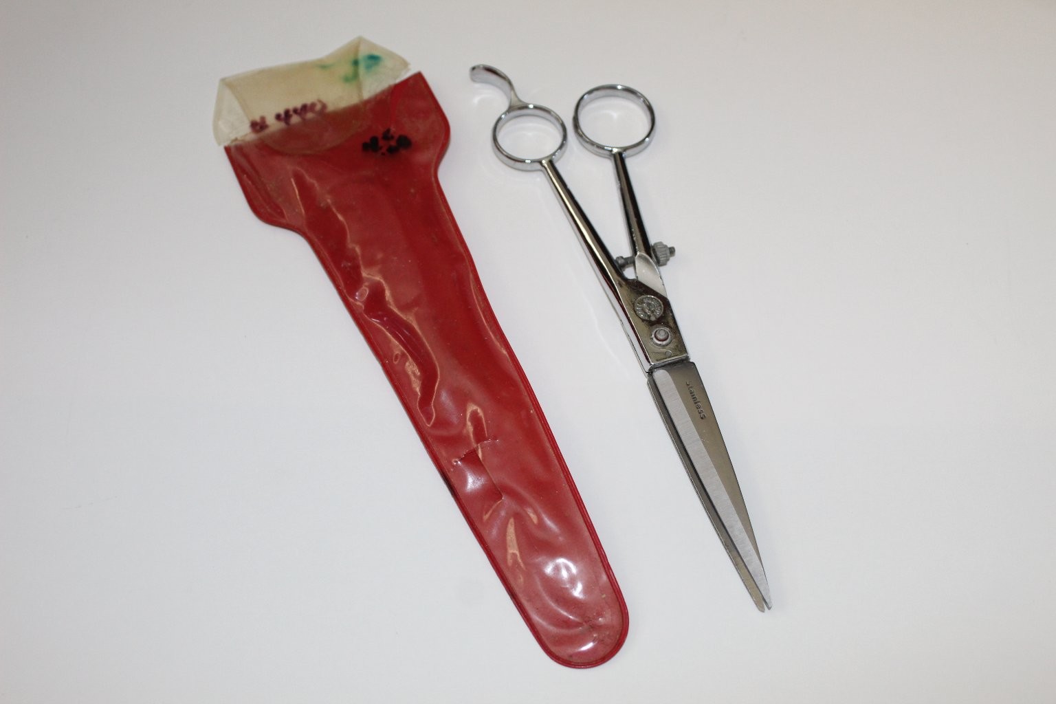 Vintage Voogel Professional Tailor Shears Frothers Stainless Steel Ergonomic