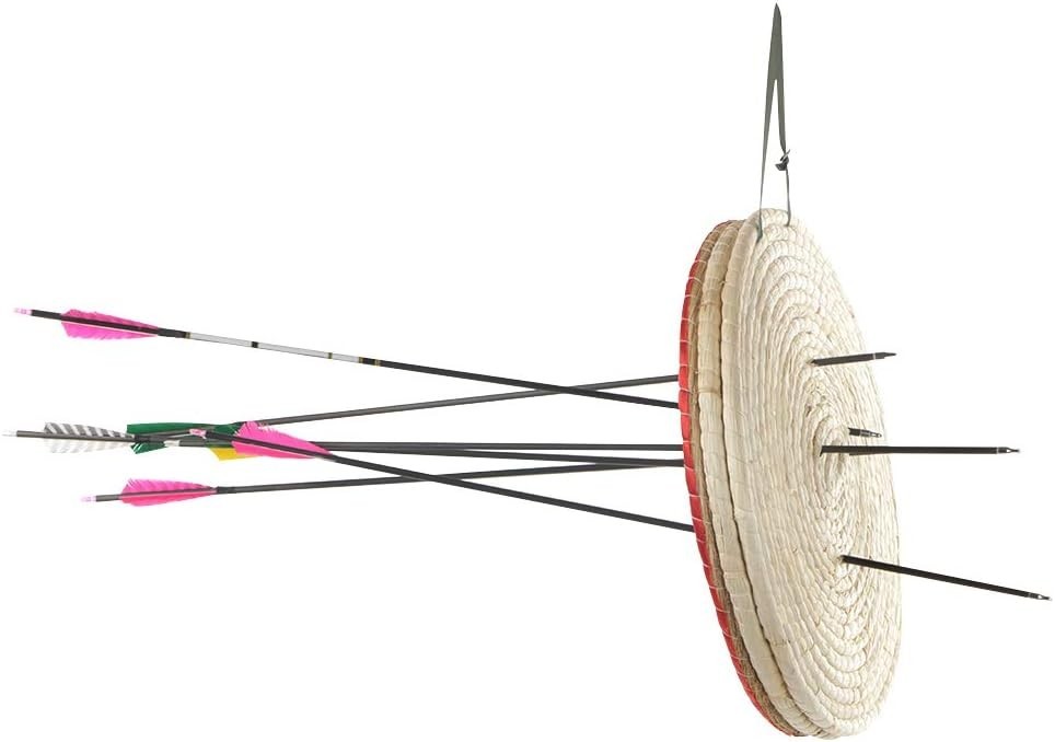 Traditional Handcrafted 20 Inch Archery Target - 3 Layers for Optimal Practice