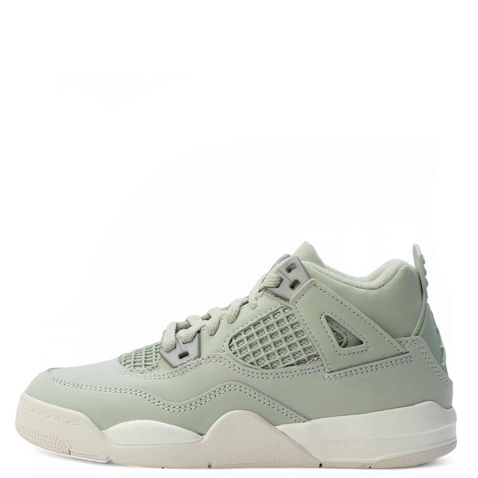 Jordan Little Kids' 4Retro Pre-School Sneakers - Sea Foam/Sail-Metallic Silver