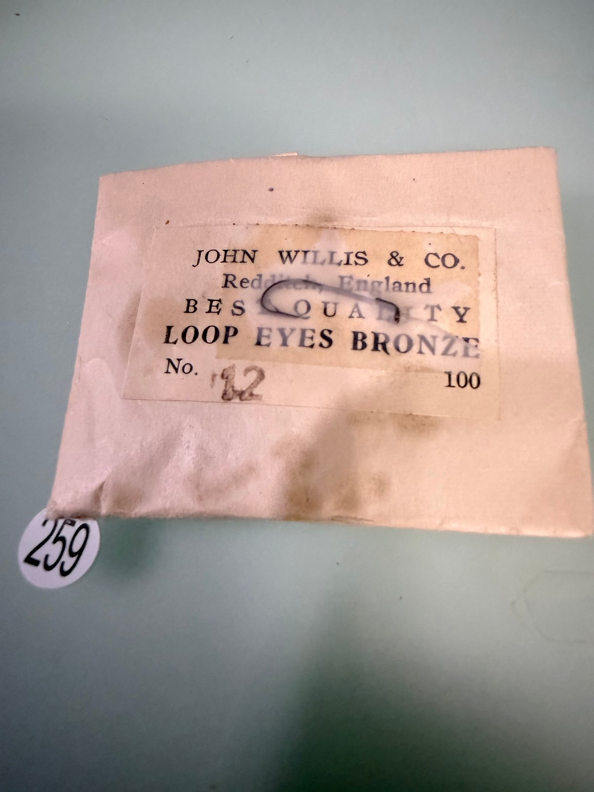 Antique John Willis Streamer Salmon Hooks Cullen Collection