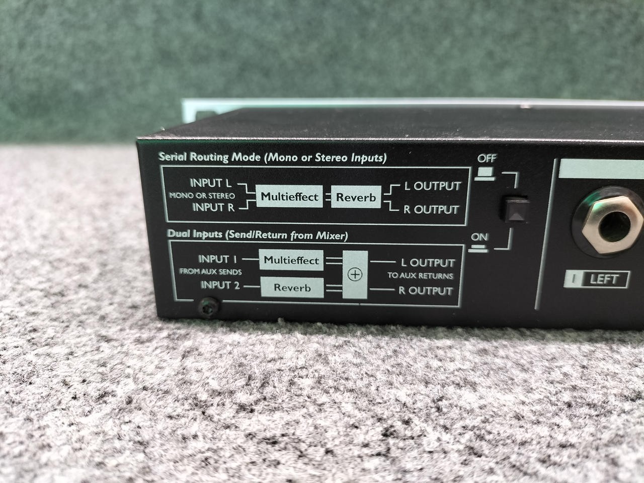 TC Electronic M350 Dual Engine Reverb Multi Effects Processor Tested Japan