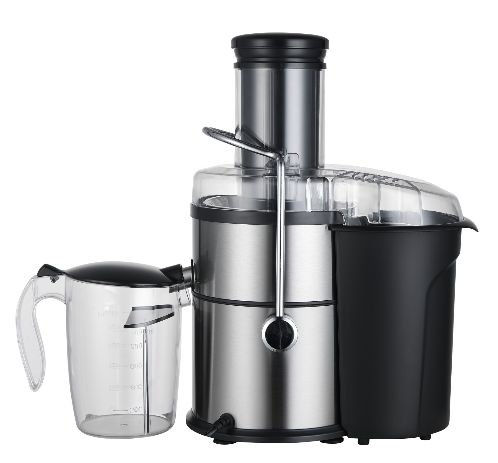 1100W Electric Juicer 3" Wide Chute, BPA-Free, 2 Adjustable Speeds, Easy Clean