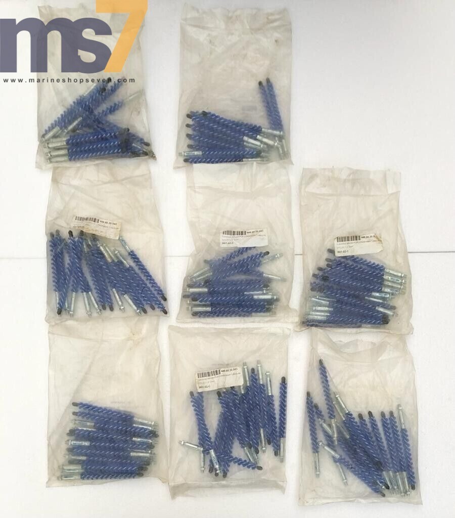 GOODWAY GTC-211-1/2 BLUE NYLON TUBE CLEANING BRUSHES 1/2" #LOT OF 120 PCS