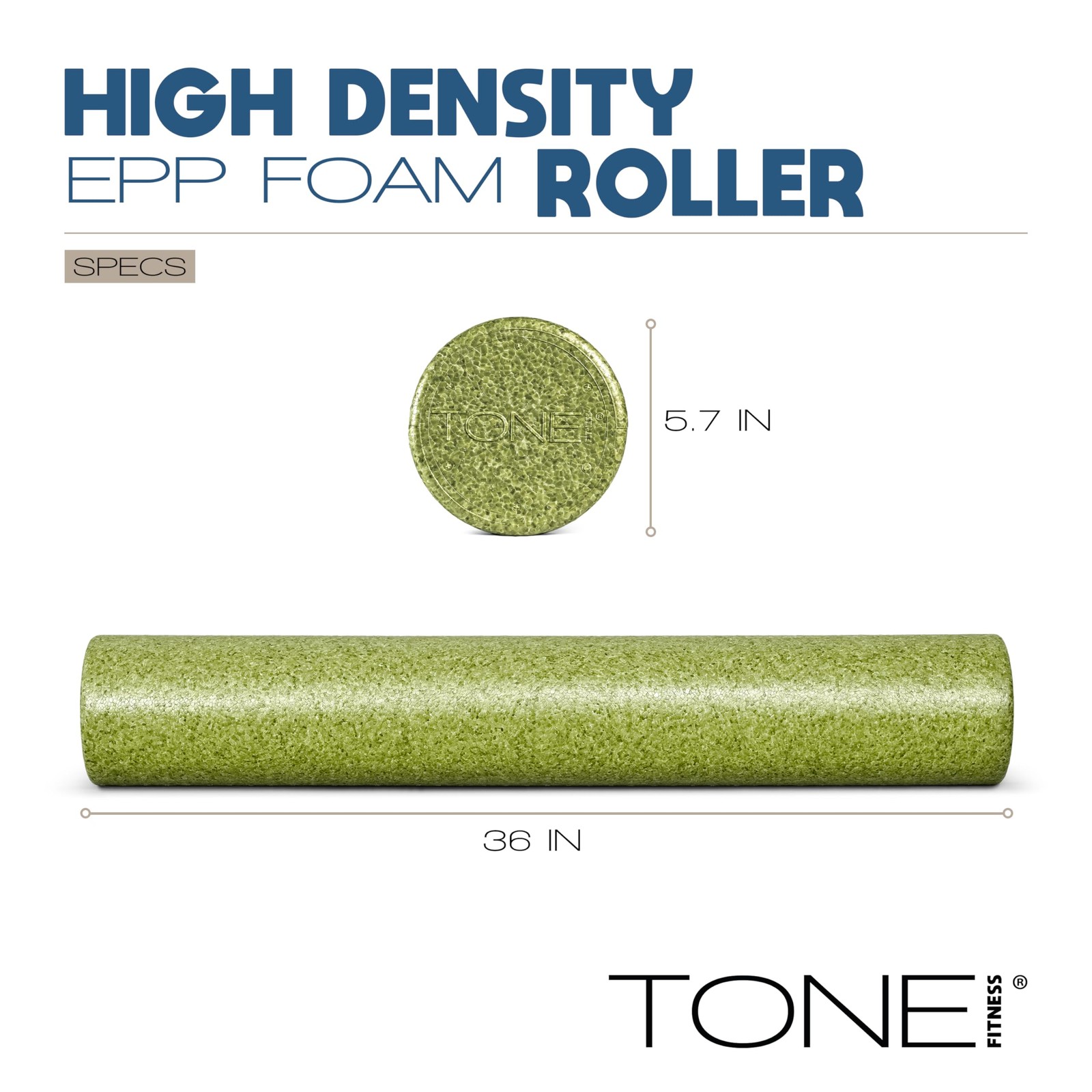 High Density Epp Foam Exercise Foam Roller For Yoga, Pilates, Stretching