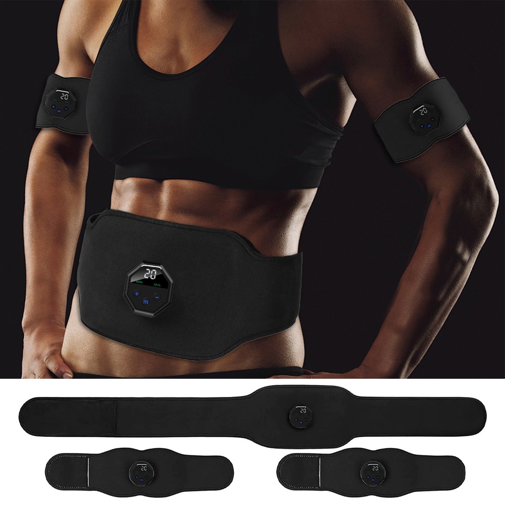 Electronic Muscle Stimulator Portable EMS Abs Stimulator Muscle Toner Ab Machine