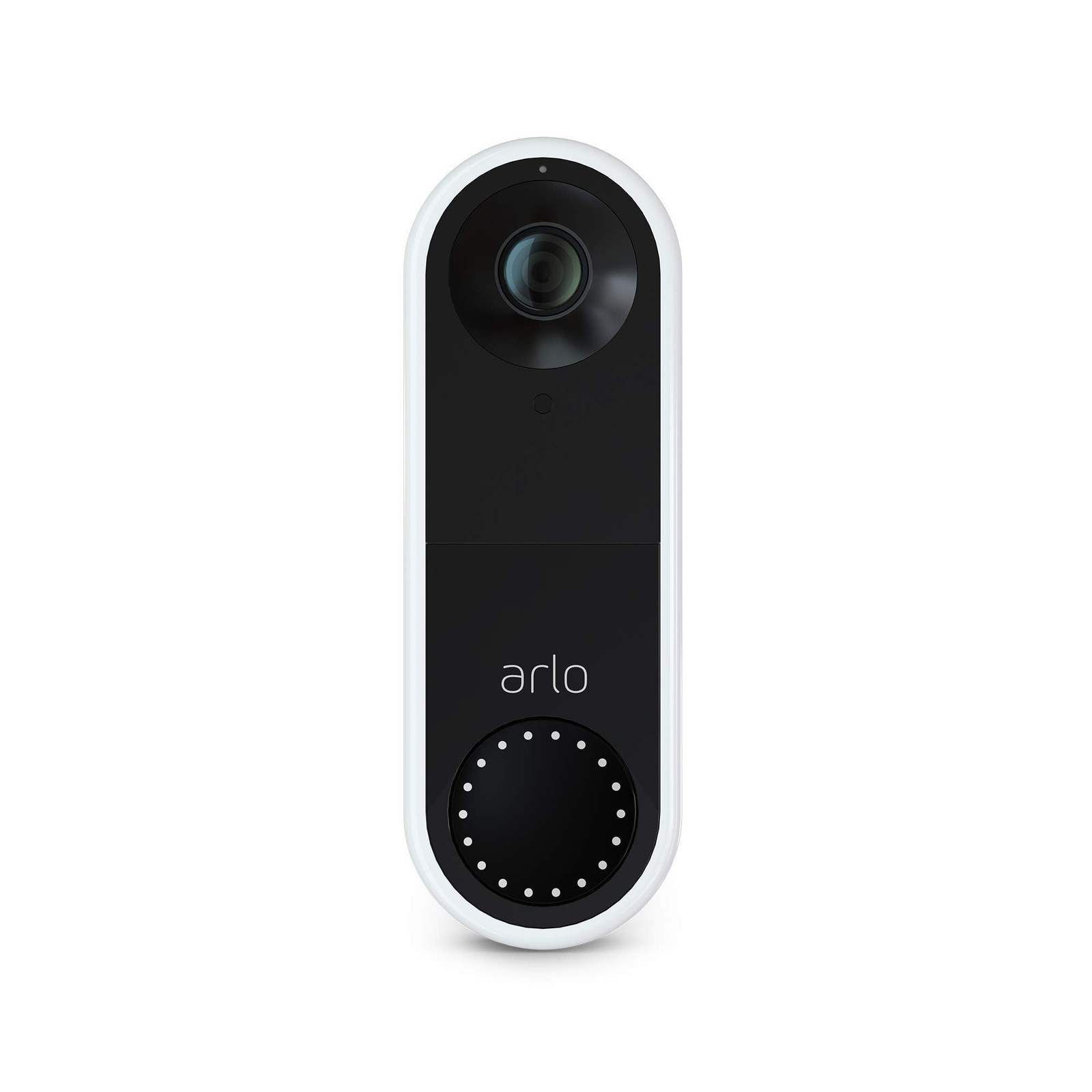 Arlo Essential Wired Video Doorbell - HD Video, 180 degree View and Night Vision