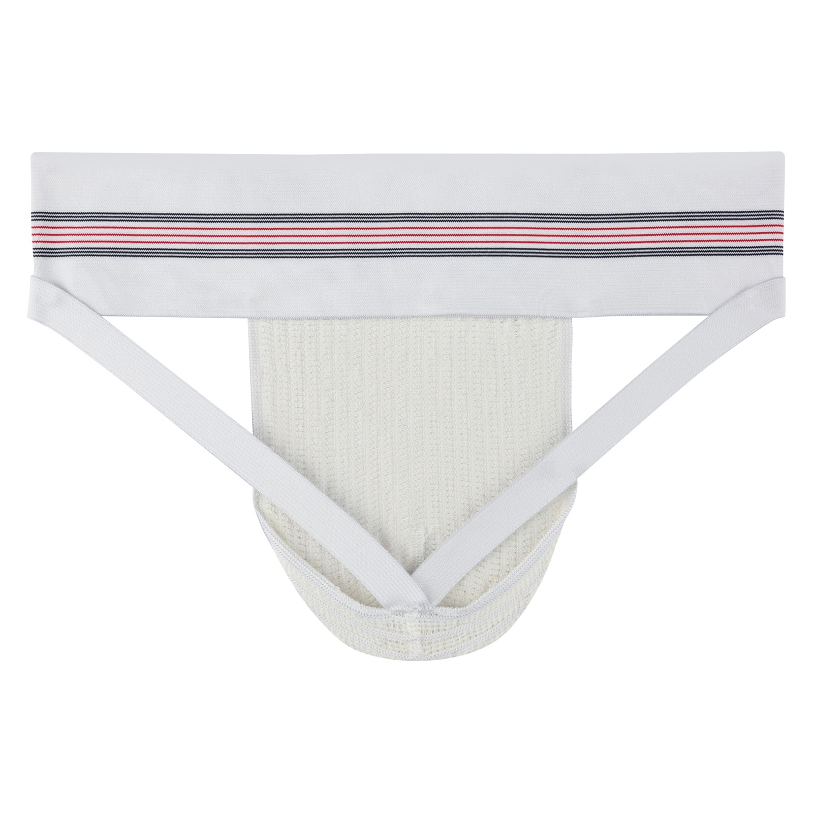 Mens Old School Jockstrap (Large, White, 1-Pack)