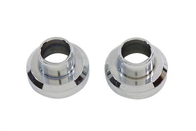 Chrome Fork Neck Cup Set For Harley 1960-1984 FL, 1984-1987 FXST, 1986-1987 FLST