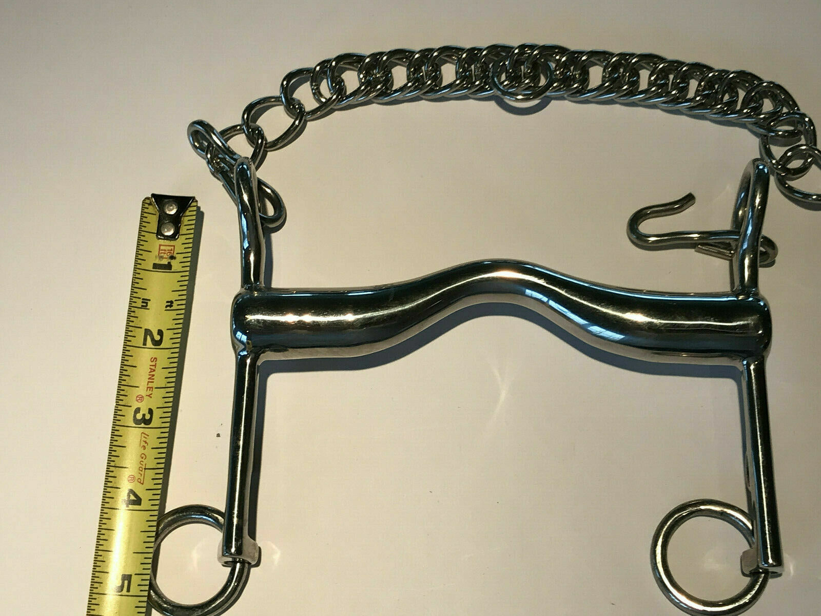 Stainless Steel Hollow Weymouth Horse Bit 5.75" Brand New. Imported from Germany