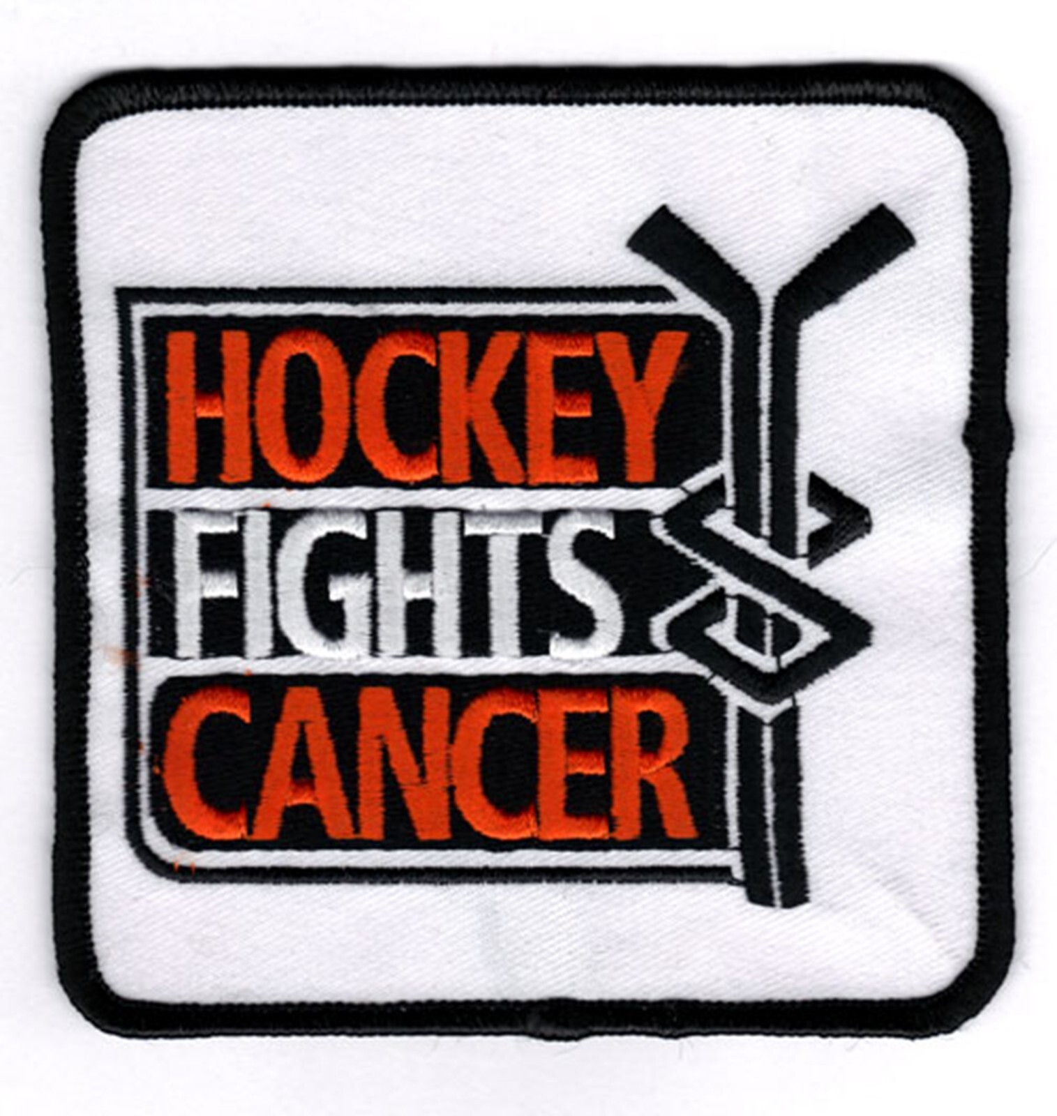 NHL Hockey Fights Cancer Logo 2001-2002 Season Worn By All Teams Jersey Patch