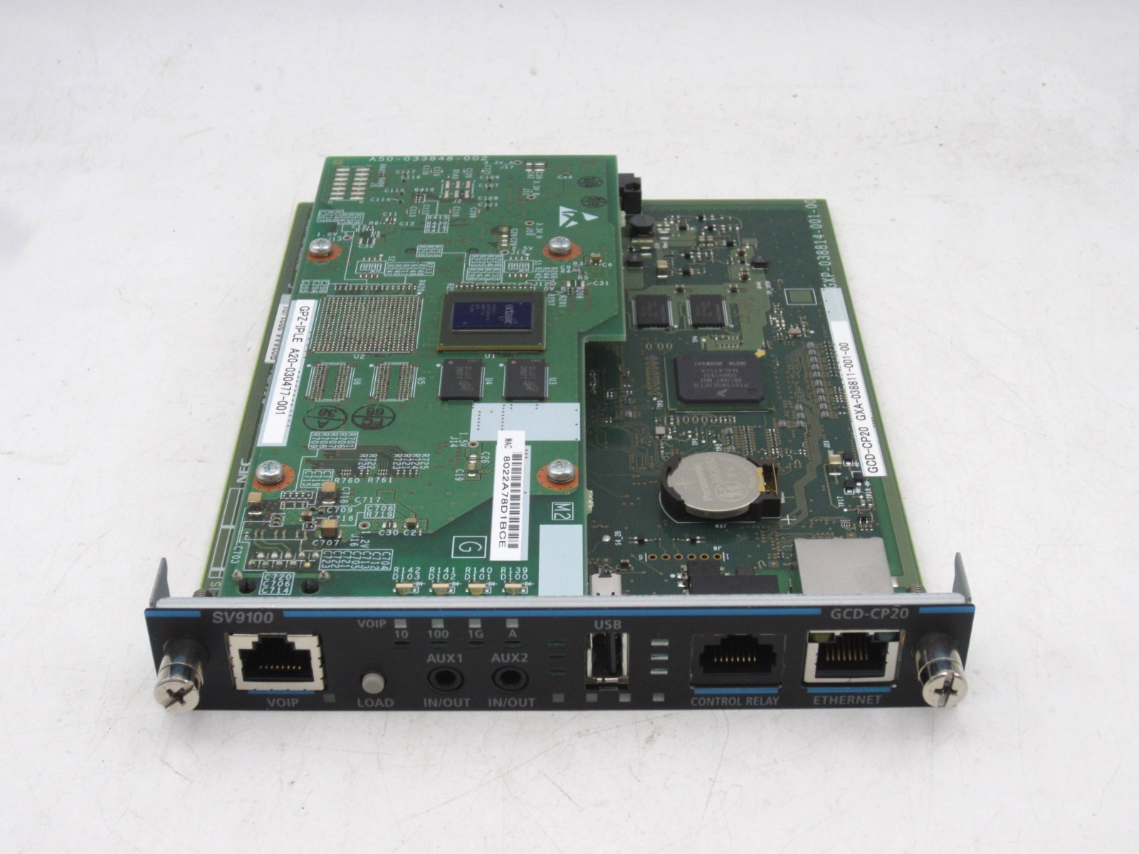 NEC GCD-CP20 Main Processor w/ GPZ-IPLE VoIP Daughter Board (6 in stock)