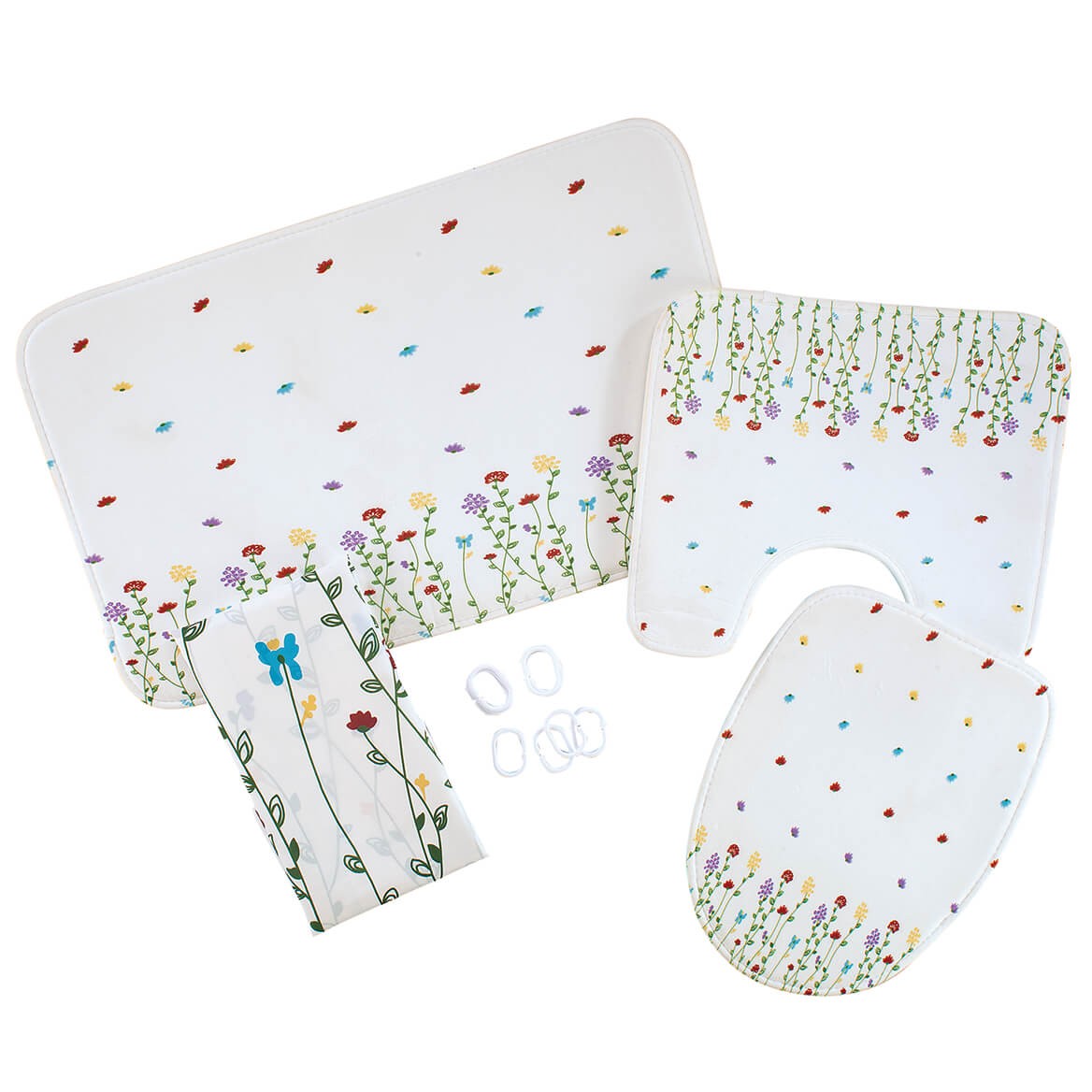 Wildflowers 4-Pc. Bathroom Collection