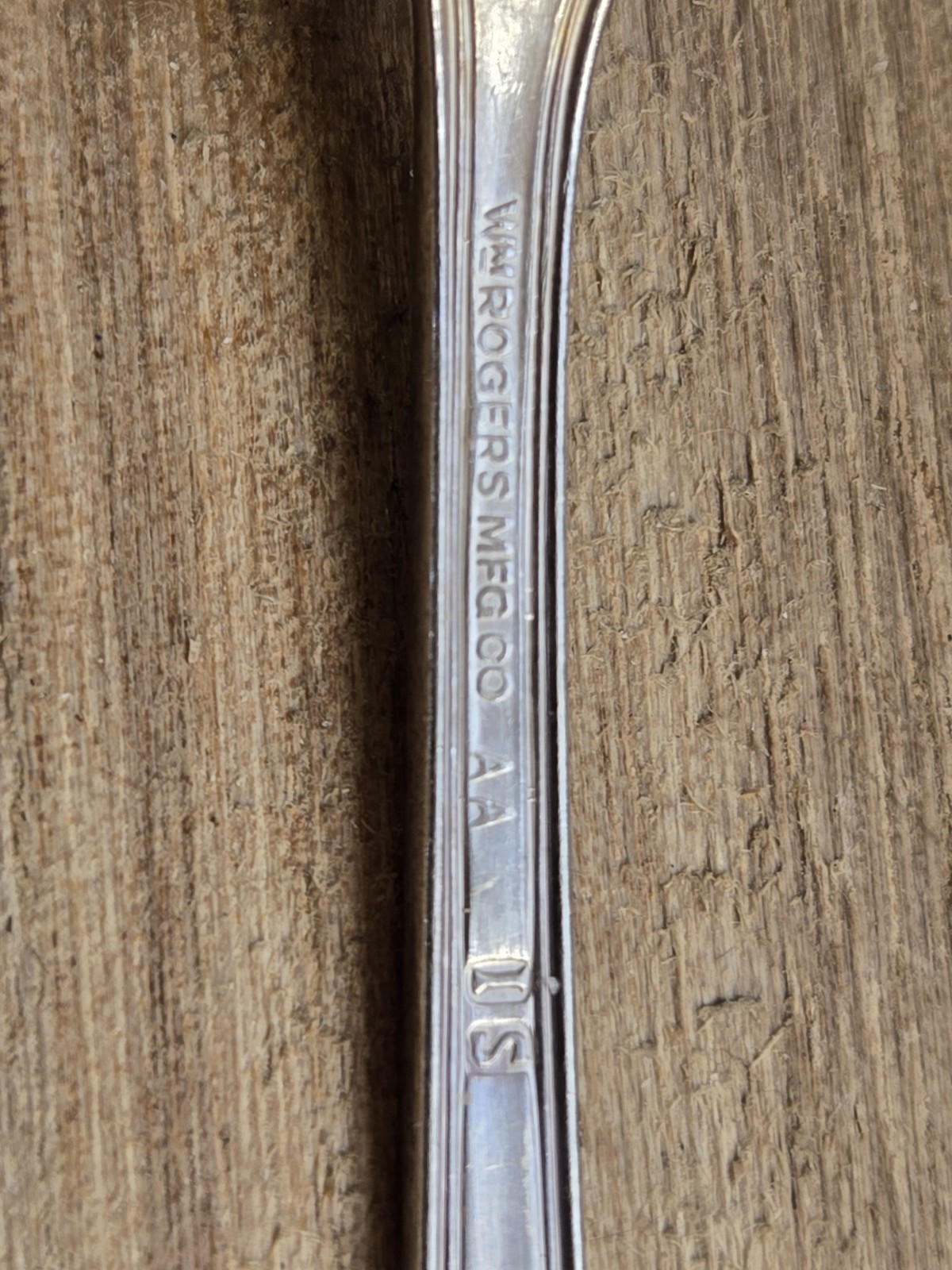 2 Wm Rogers Silverplate Teaspoons
