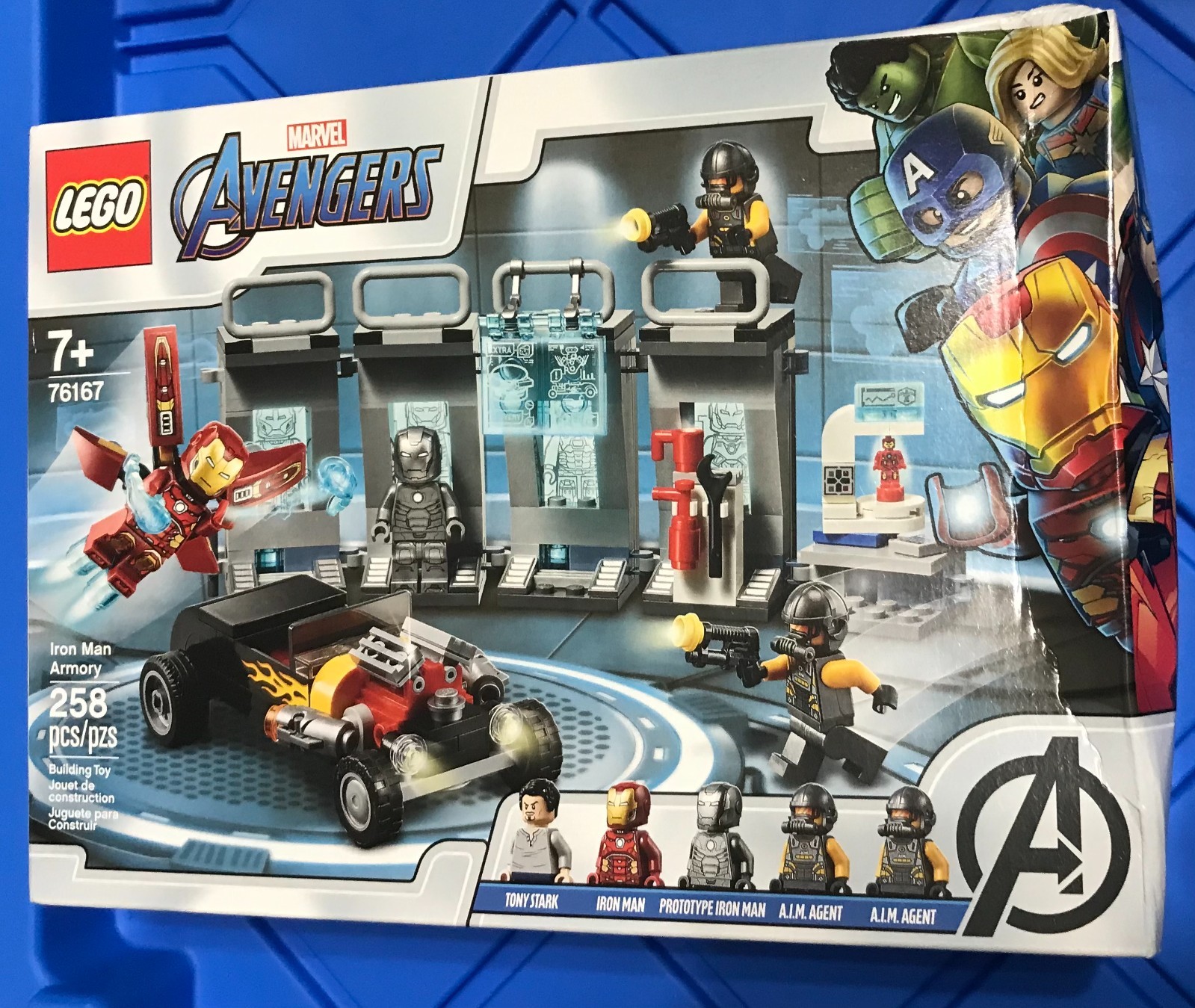 New Sealed LEGO 76167 Marvel Avengers Iron Man Armory
