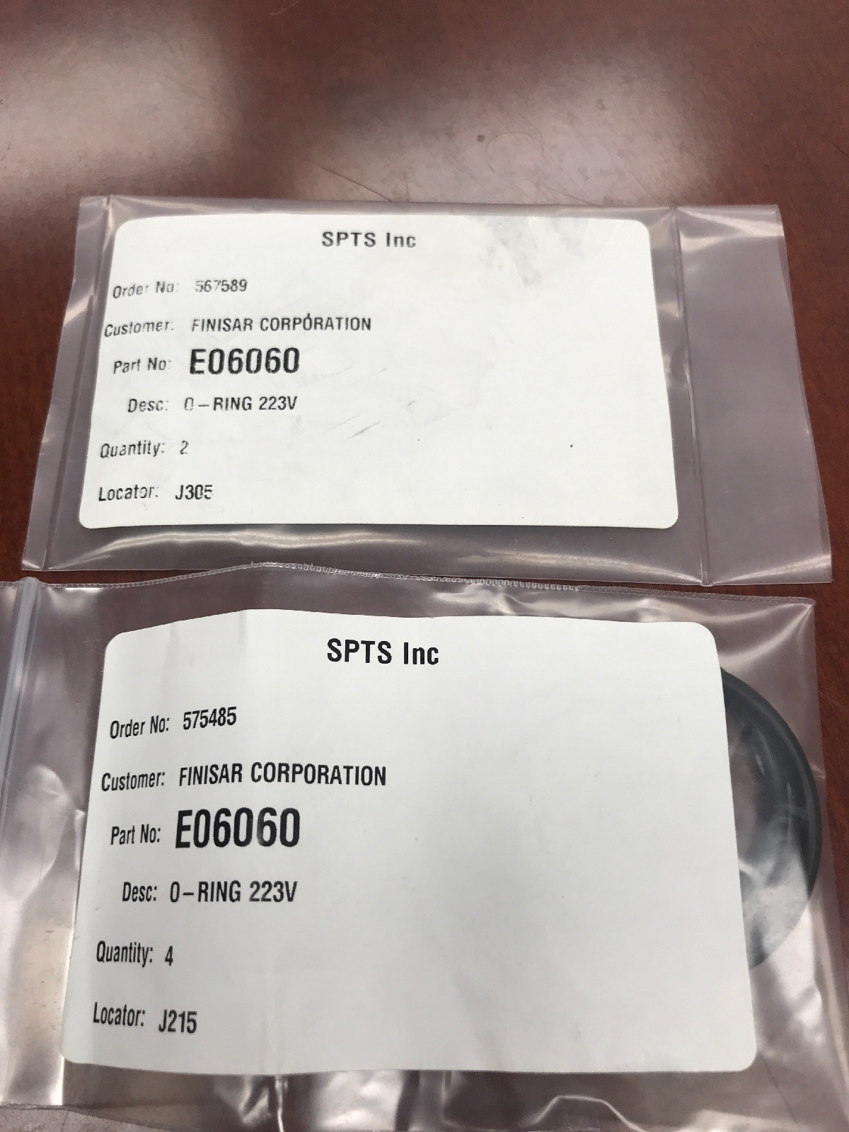 SPTS Inc E06060 O-ring  223V For STS ICP