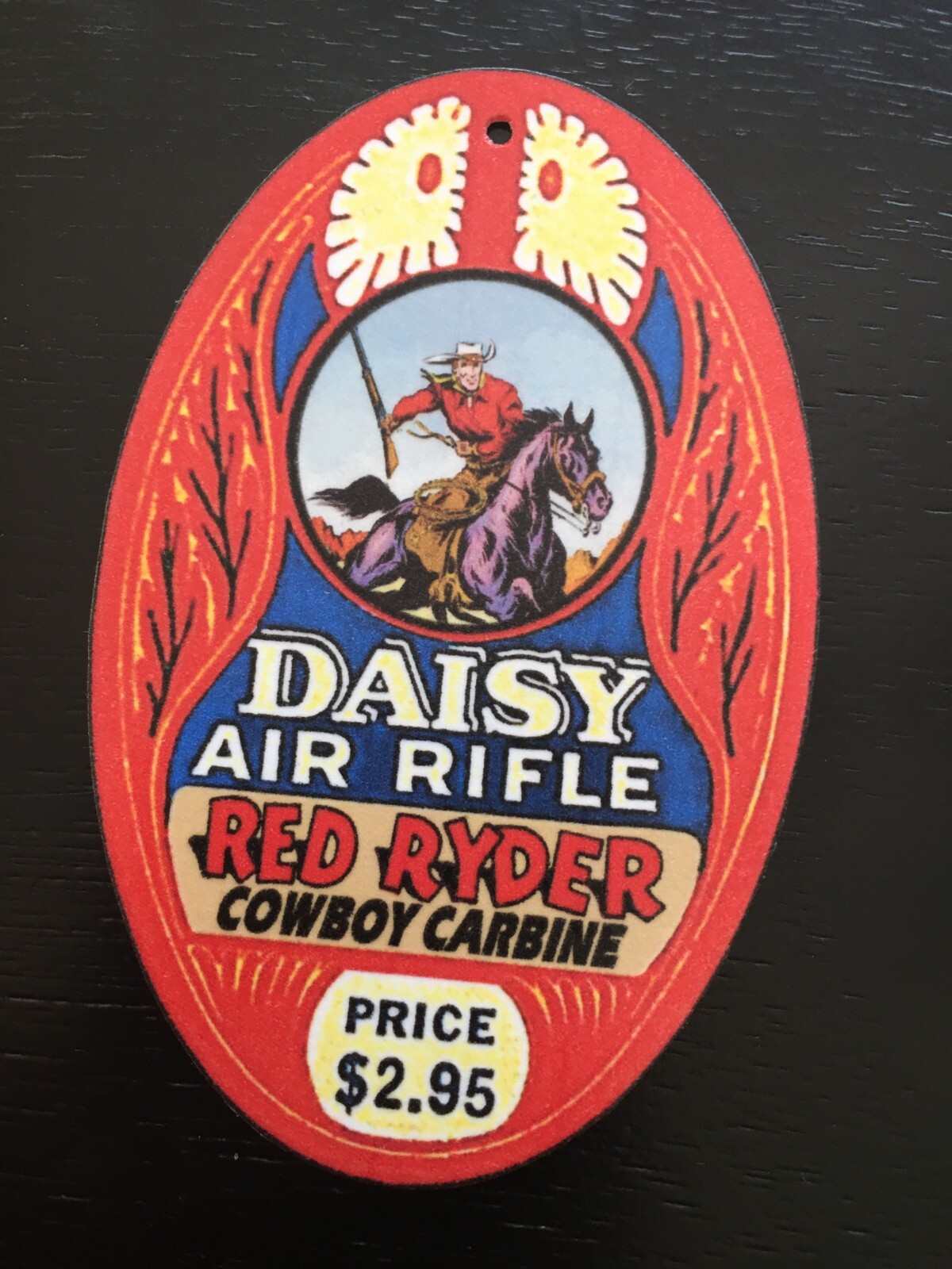 RED RYDER Hang Tag for Daisy BB Gun No. 111 Model 40 Rifle