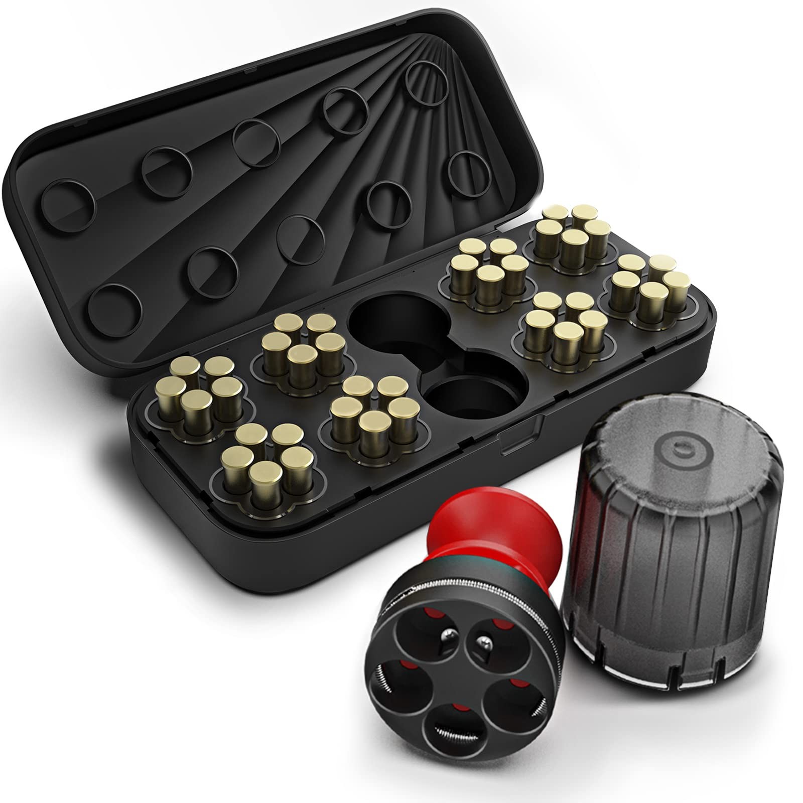 Ludex 5 Shot Revolver Speed Loader for .38 Special/.357 Magnum.Fits S&W 36,37,38