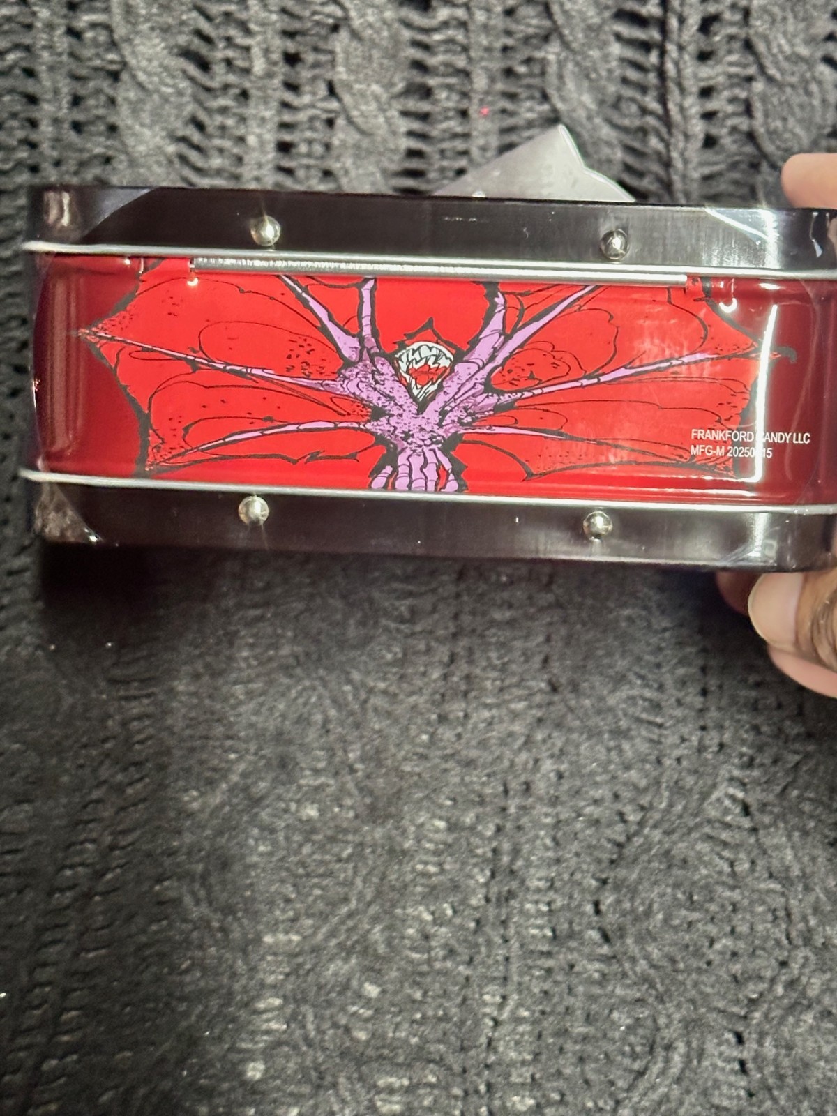 BRAND NEW - Stranger Things Mini 5" Tin Lunchbox w/ Gummy Candies FACTORY SEALED