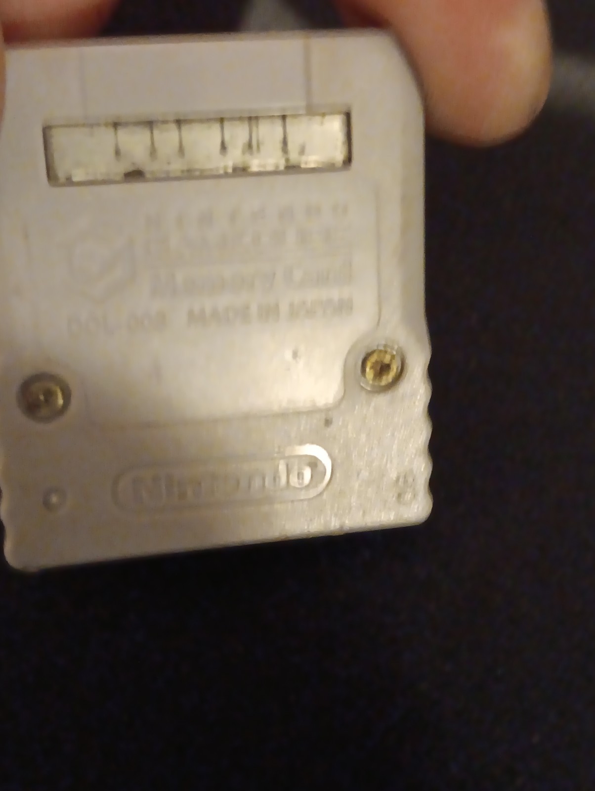 Nintendo Memory Card for GameCube