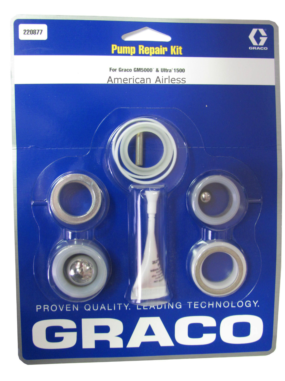 Graco Airless Paint Sprayer Repair Kit 220-877 220877 OEM Ultra 1500 GM 5000