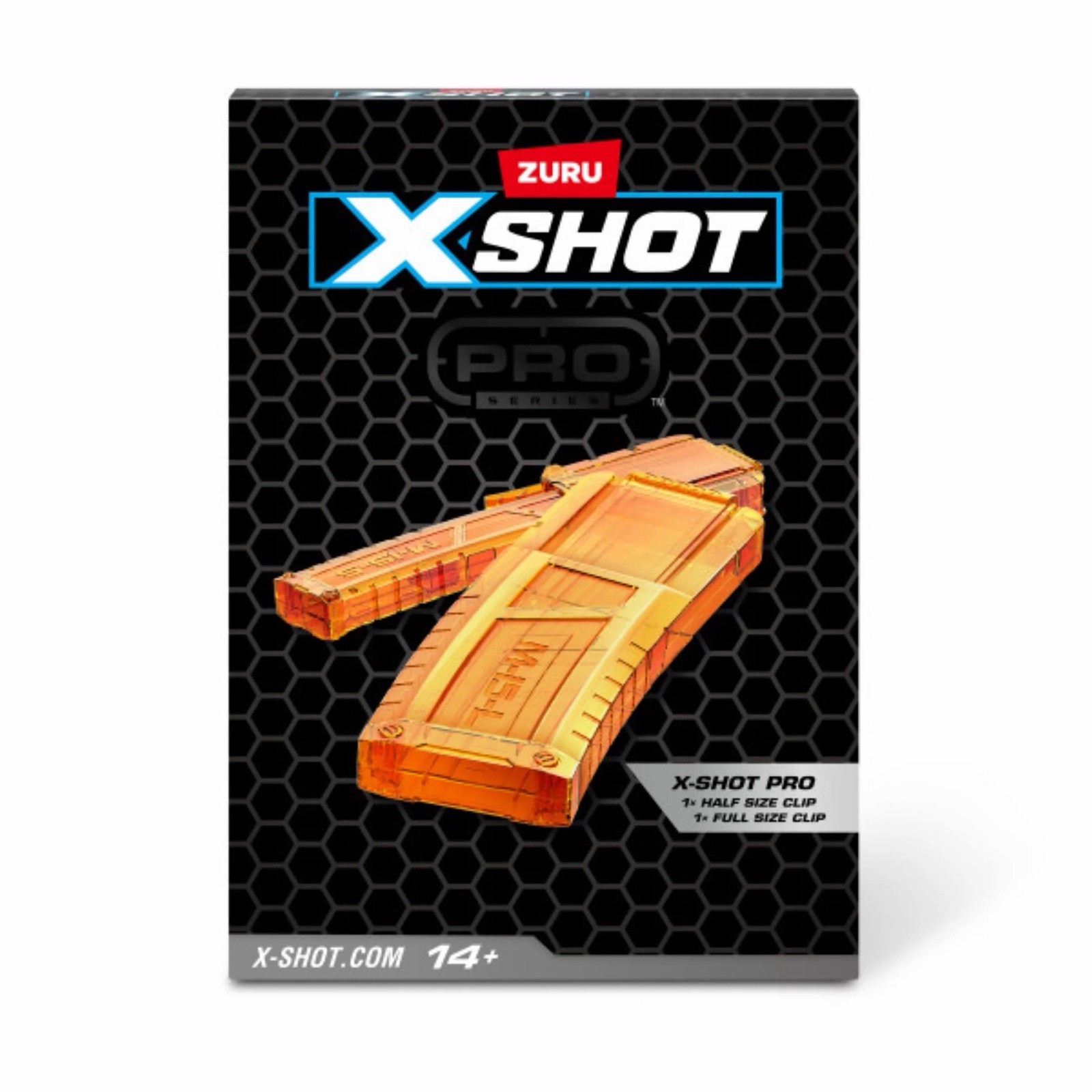 ZURU X-Shot Pro Series Half & Full Size Clip Magazine Set 14+ 2023 36753