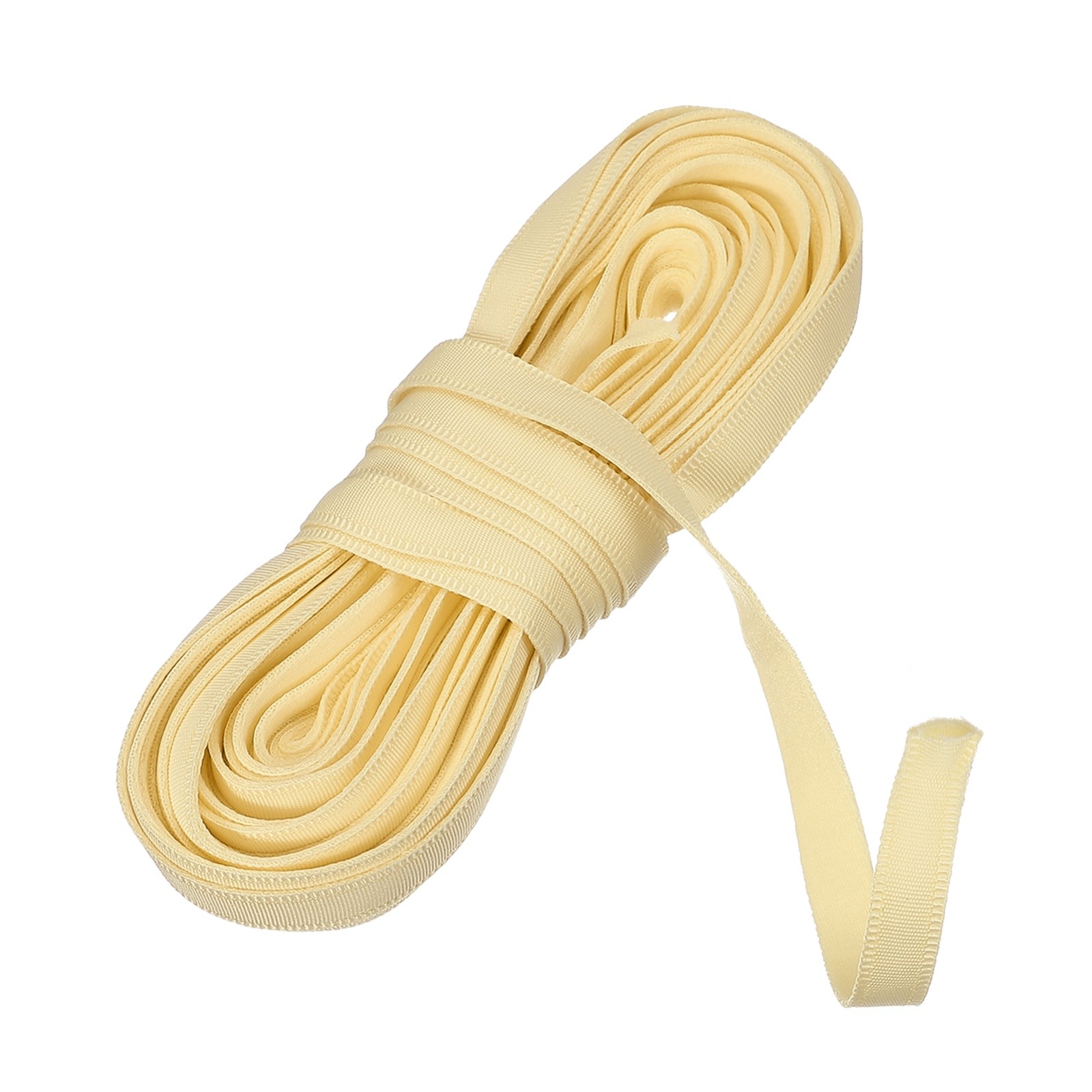 10 Yards Corset Boning Casing, 1/2" Nylon Plush Boning for Sewing, Khaki