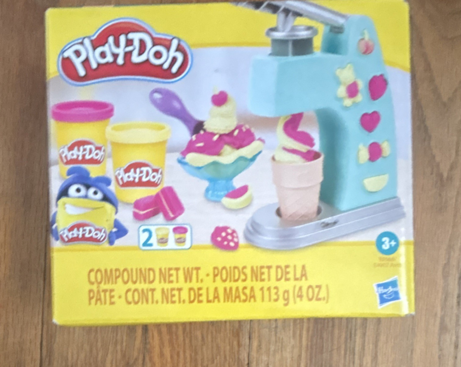 Play-Doh Mini Ice Cream Maker Playset 2 Cans 113g (4 oz) B0306 2015