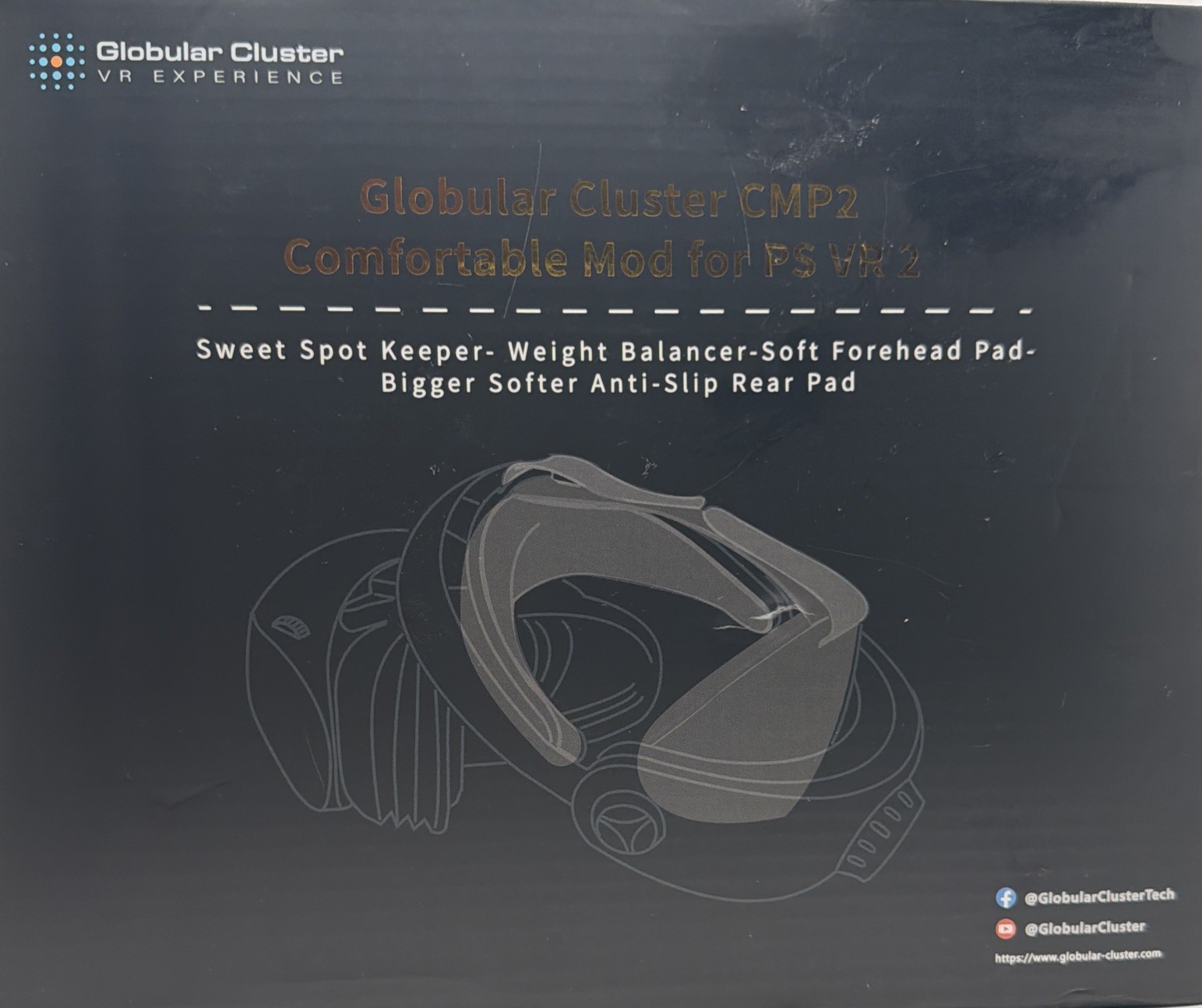 Comfortable Mod for PS VR 2 Globular Cluster CMP2-Sweet Spot Keeper: 4A2